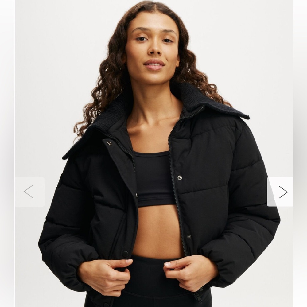 Puffer Knitted Jacket